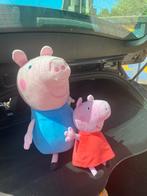 George en Peppa Pig, Kinderen en Baby's, Speelgoed | Knuffels en Pluche, Ophalen, Zo goed als nieuw, Overige typen