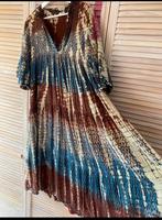 Lange wijde tie dye jurk, Kleding | Dames, Overige kleuren, Maat 42/44 (L), Ophalen of Verzenden, Zo goed als nieuw