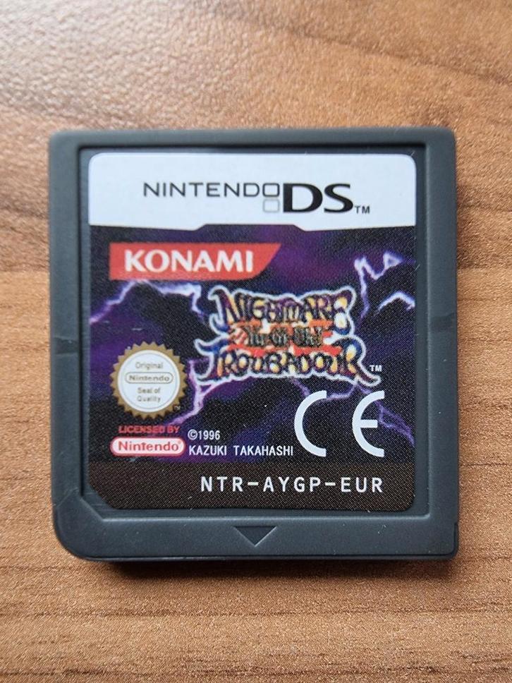 Yu-gi-oh Nightmare Troubadour, Spelcomputers en Games, Games | Nintendo DS, Zo goed als nieuw, Avontuur en Actie, 1 speler, Vanaf 3 jaar