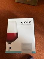Villeroy & Boch Vivo Wijnglazen (rood), Huis en Inrichting, Ophalen, Glas of Glazen, Nieuw, Glas