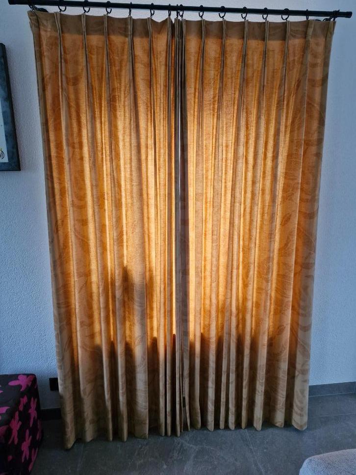 gordijnroeden, gordijnbevestigingsmateriaal en gordijnen, Huis en Inrichting, Stoffering | Gordijnen en Lamellen, Zo goed als nieuw