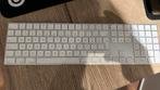 Apple Magic Keyboard met numeriek deel, zonder touch ID, Computers en Software, Toetsenborden, Ophalen of Verzenden, Zo goed als nieuw