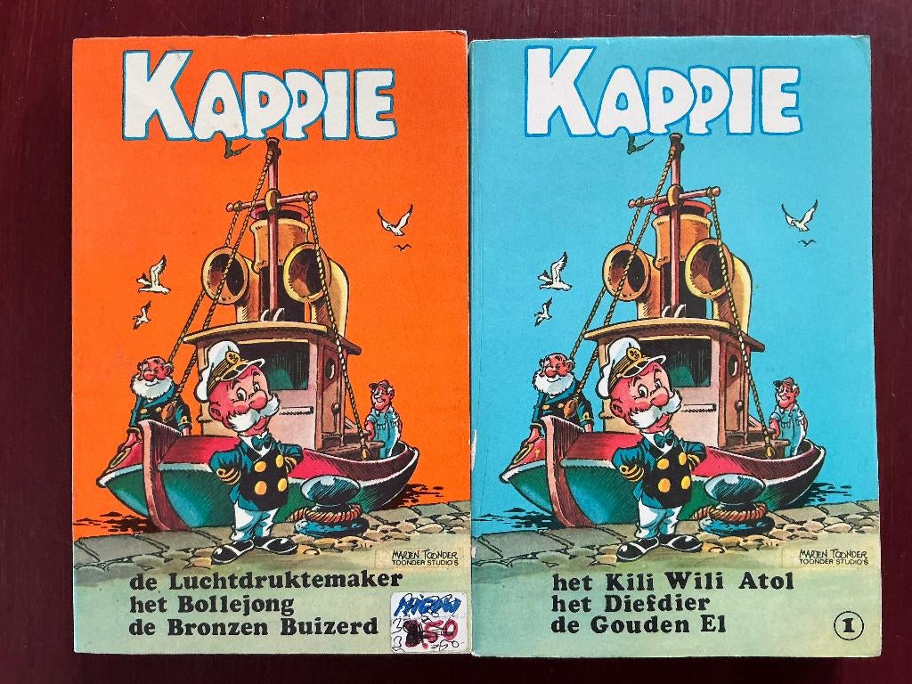 Kappie, Meerdere stripboeken, Ophalen of Verzenden, Gelezen