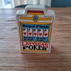 Vintage spaarpot jaren 90 Las Vegas Poker., Ophalen of Verzenden, Zo goed als nieuw