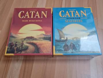 Catan Trade Build Settle + Expansion Seafarers SEALED wood