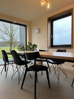 Zwarte Eetkamerstoelen - Set van 7, Ophalen, Kunststof, Gebruikt, Zwart