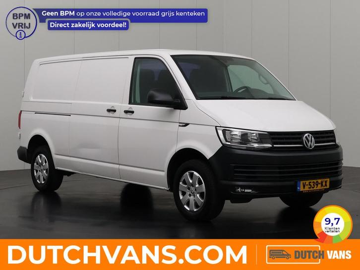 Volkswagen Transporter 2.0TDI 150PK Lang | Achterdeuren | Ai, Auto's, Bestelauto's, Te koop, ABS, Airconditioning, Android Auto