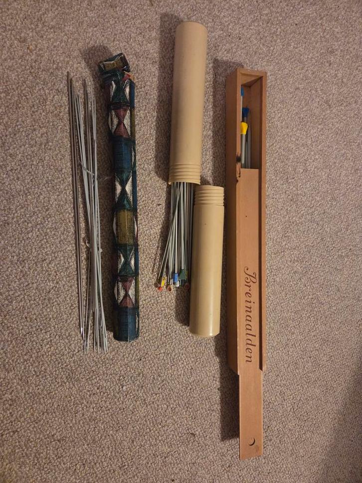 Breinaalden met houder, Hobby en Vrije tijd, Breien en Haken, Zo goed als nieuw, Breien, Overige typen, Ophalen of Verzenden