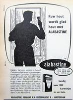 33 vintage advertenties reclames behang verf klussen 63-66, Verzamelen, Verzenden, Gebruikt, Reclamebord