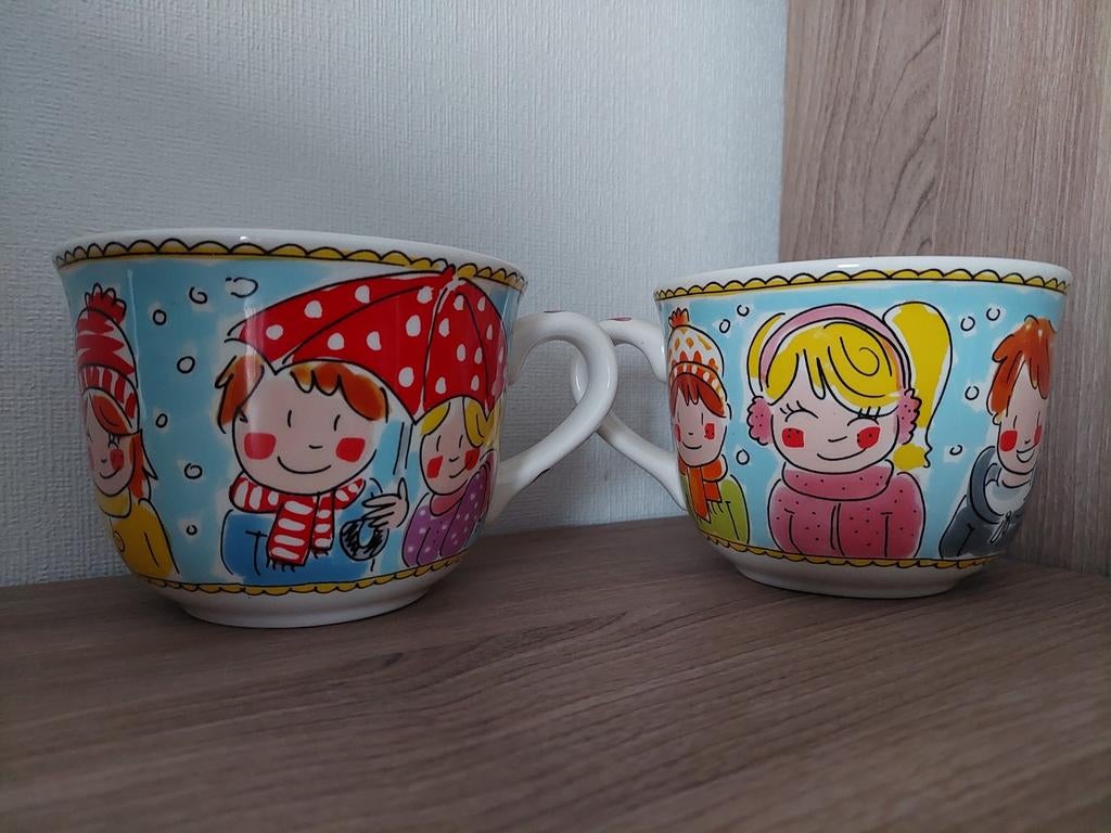 2 Wintersoepkommen Blond Amsterdam, Ophalen, Gebruikt