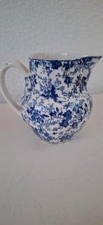 Antiek kannetje met blauw bloemmotief, Ophalen of Verzenden