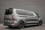Ford Transit Custom 2.0 TDCI L2H1 170PK Limited DC / DUBBEL, Zwart, 4 cilinders, 2020 kg, Bedrijf
