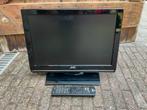 Jvc 19 inch LCD tv, ideaal voor op de camping., 50 Hz, LCD, Zo goed als nieuw, 40 tot 60 cm