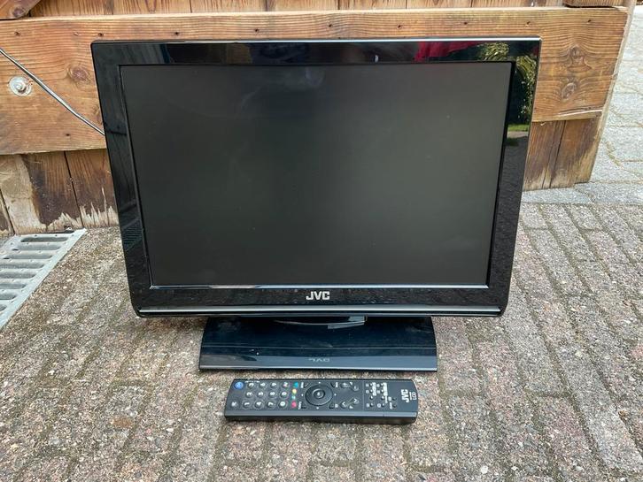 Jvc 19 inch LCD tv, ideaal voor op de camping., Audio, Tv en Foto, Televisies, Zo goed als nieuw, LCD, 40 tot 60 cm, Overige merken