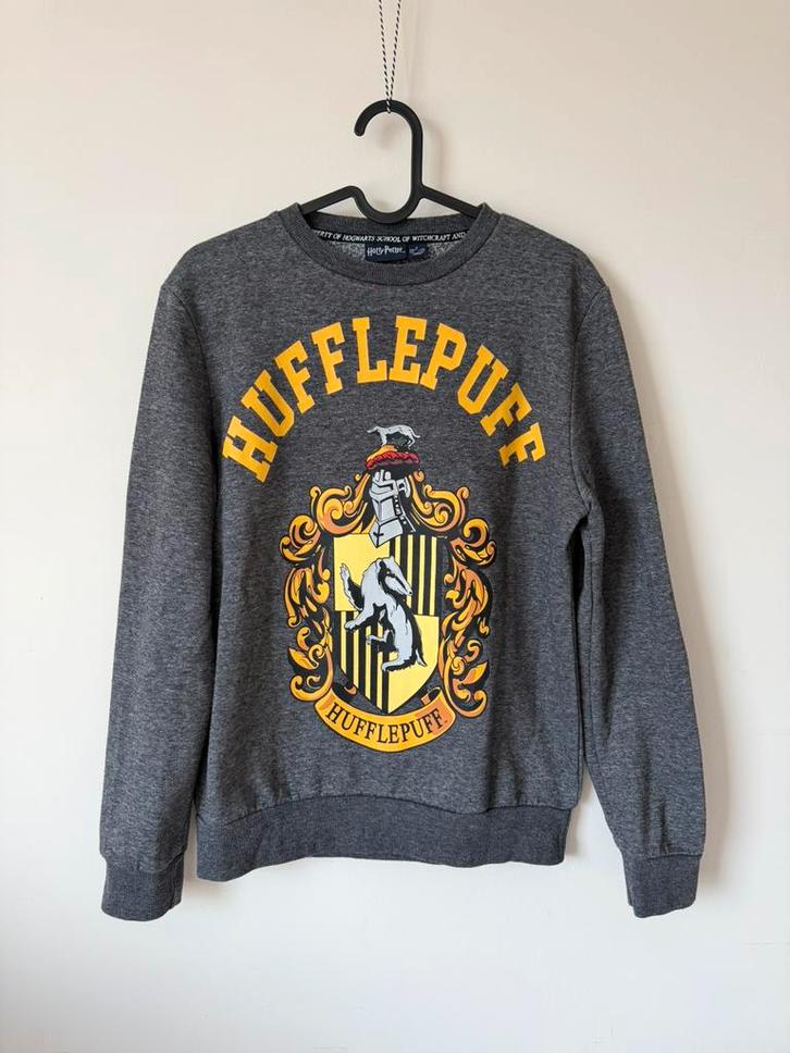 Harry Potter trui/sweater hufflepuff maat S, Kleding | Dames, Truien en Vesten, Maat 36 (S), Grijs, Ophalen of Verzenden