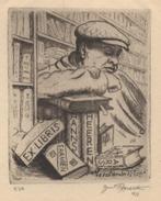 2019 Ex Libris Duitsland : Hans Otto Poppelreuther, 1951, Antiek en Kunst, Verzenden