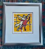 Prachtige zeefdruk Dominique Chan 263/350 izgs, Antiek en Kunst, Ophalen