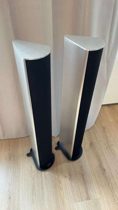 PIEGA P4L speakers LDR ribbon tweeter, Audio, Tv en Foto, Luidsprekers, Gebruikt, Front, Rear of Stereo speakers, 120 watt of meer