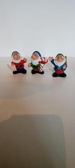 Drie Sneeuwwitje Dwergen Figuren, Ophalen of Verzenden, Gebruikt