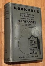 C.J. Wannee. Kookboek Amsterdamse HH.School Becht. 8e druk, Gelezen, Hoofdgerechten, Nederland en België, C.J. Wannée