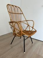 Rotan stoel, mogelijk Rohé Noordwolde, Huis en Inrichting, Stoelen, Ophalen, Gebruikt, Overige kleuren, Riet of Rotan