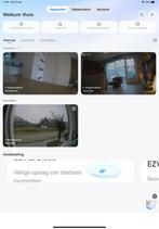 Ezviz HP3 Pro Deurbel + 2 Camera's met Solar Panel, Audio, Tv en Foto, Videobewaking, Ophalen of Verzenden, Zo goed als nieuw