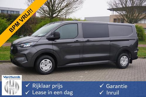 Ford Transit Custom 320L 136PK Trend Dubbel Cabine BPM VRIJ!, Auto's, Bestelauto's, Bedrijf, Te koop, ABS, Achteruitrijcamera