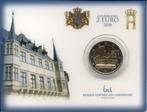 Luxemburg coincard 2 euro 2018 Grondwet mmt brug, 2 euro, Setje, Luxemburg, Verzenden