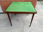 Antieke Engelse kaarttafel., Ophalen