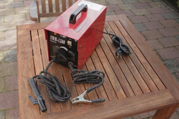 Lastrafo TWM-1500 compact electroden, Doe-het-zelf en Verbouw, Gereedschap | Lasapparaten, Nieuw, Elektroden, Minder dan 150 ampère