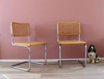 2 vintage stoelen - Cesca - Marcel Breuer. Retro design, Ophalen, Retro, vintage, breuer, design, italiaans, eclectisch, Twee