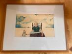 Aquarel van Hans Kraayenzank uit 1972 afm. 52x41, Ophalen of Verzenden