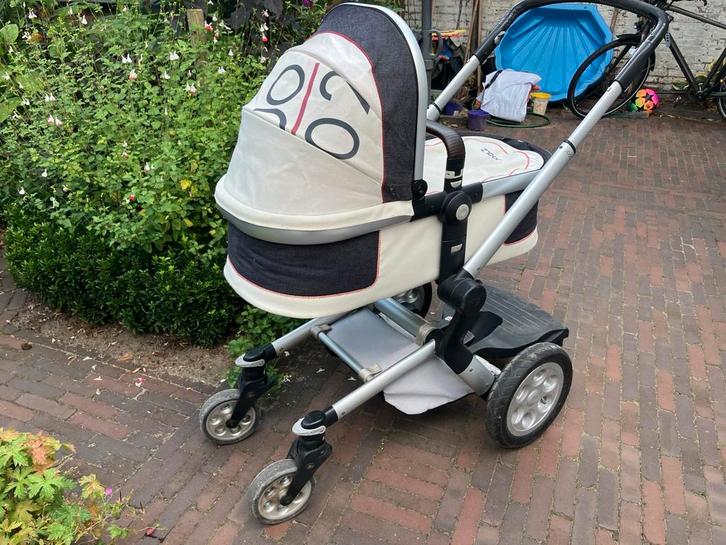 Joolz Day 1 combiwagen, Kinderen en Baby's, Kinderwagens en Combinaties, Gebruikt, Combiwagen, Overige merken, Luchtbanden, Met reiswieg