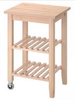 Ikea Bekväm trolley / roltafel  Z.G.A.N., Ophalen, Overige kleuren, 50 tot 100 cm, Zo goed als nieuw
