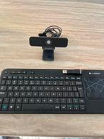 Logitech k400r en webcams c925e, Computers en Software, Webcams, Ophalen of Verzenden, Zo goed als nieuw