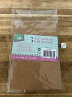 craft cards and craft envelopes, Ophalen of Verzenden, Gebruikt, Overige thema's, Blanco kaart of Basiskaart