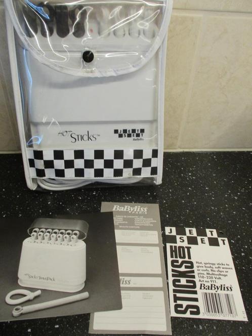 BABYLISS HOT STICKS JET SET NIEUW, Sieraden, Tassen en Uiterlijk, Uiterlijk | Haarverzorging, Nieuw, Overige typen, Ophalen of Verzenden