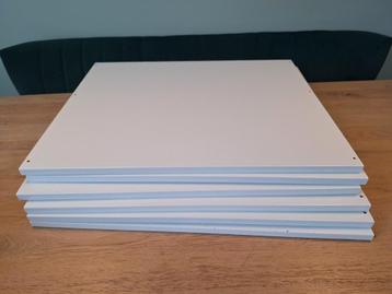 6x Witte Ikea Pax Planken 57x71cm - afbeelding 2