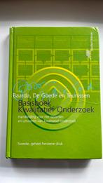 Baarda - Basisboek kwalitatief onderzoek, Gelezen, Ophalen of Verzenden, Baarda