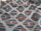 Lap wolmix stof met geometrische patronen, Hobby en Vrije tijd, Stoffen en Lappen, 120 cm of meer, Ophalen of Verzenden, Zo goed als nieuw