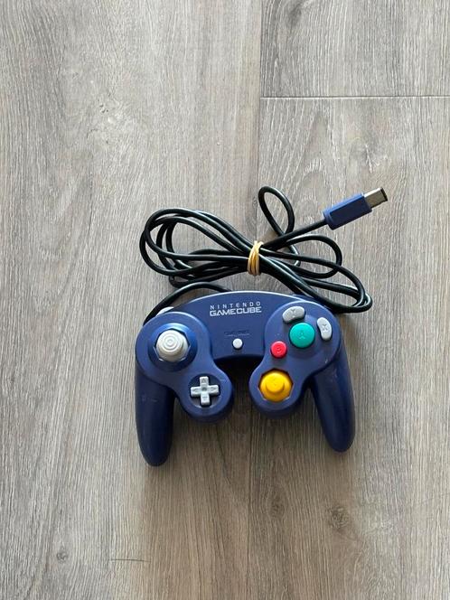 Nintendo Gamecube Controller Indigo Paars, Spelcomputers en Games, Spelcomputers | Nintendo GameCube, Refurbished, Paars, Met 1 controller