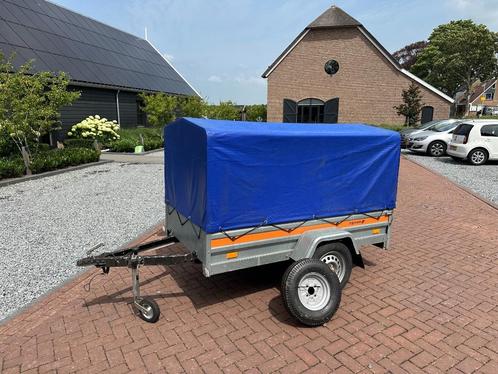 Huif aanhanger - Inclusief reservewiel!, Auto diversen, Aanhangers en Bagagewagens, Zo goed als nieuw, Ophalen