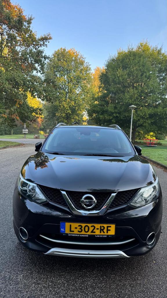Nissan Qashqai 1.2 Dig-t 85KW 2WD CVT 2016 Zwart, Auto's, Nissan, Particulier, Qashqai, ABS, Achteruitrijcamera, Adaptive Cruise Control