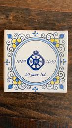 Makkumer aardewerk tegeltje ANWB, Antiek en Kunst, Antiek | Keramiek en Aardewerk, Ophalen of Verzenden