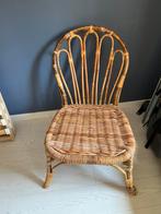 Rotan stoel, Ophalen, Gebruikt, Bruin, Riet of Rotan