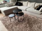 Design vloerkleed lichtbruin 230x160 hoogpolig, Ophalen, Bruin, 150 tot 200 cm, 200 cm of meer