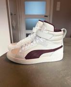 Puma Beige bordeaux 41 sneakers, Verzenden, Zo goed als nieuw, Beige, Sneakers of Gympen