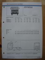 DAF FT 2800 DKSE Technische Specificatie Folder 1982 – 4x2, Boeken, Auto's | Folders en Tijdschriften, Overige merken, Zo goed als nieuw