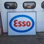 Esso lichtbak plaat Xxxl Vintage, Verzamelen, Ophalen, Gebruikt, Lichtbak of (neon) lamp