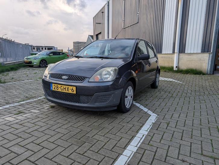Ford Fiësta 1.3 8V 5DR 2008 Grijs, Auto's, Ford, Particulier, Fiësta, Airconditioning, Boordcomputer, Centrale vergrendeling, Electronic Stability Program (ESP)